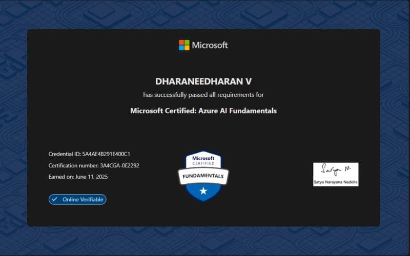 Azure AI Fundamentals (AI-900)
